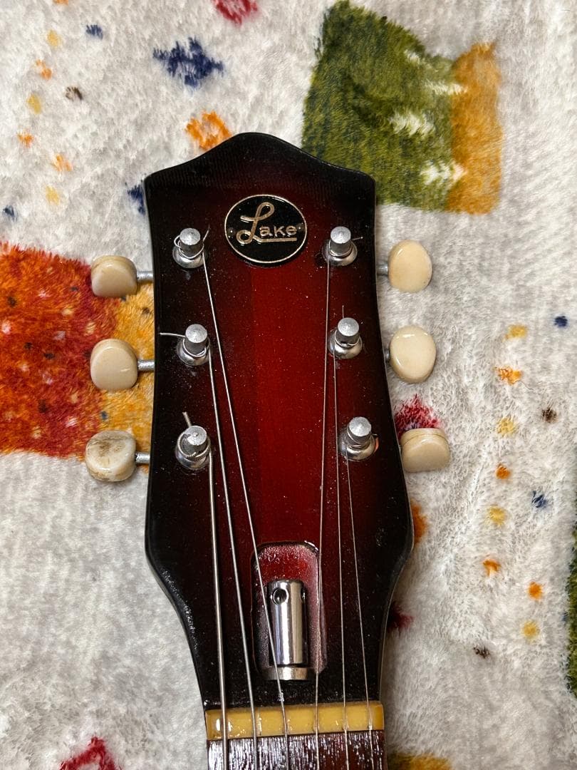 Lake フルアコギター ジャンク