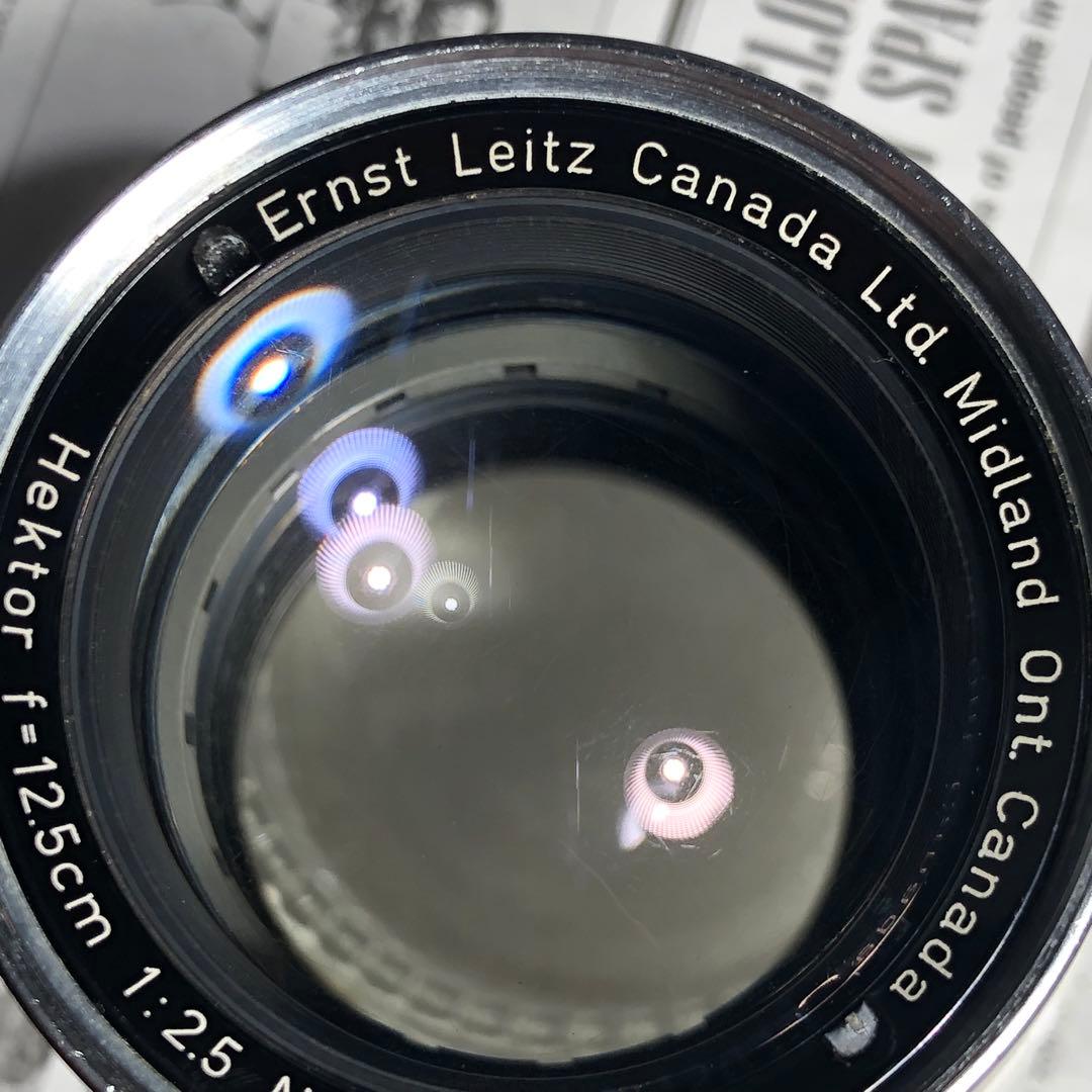 Leica Hektor 125mm F2.5 12.5cm ビゾフレックス用