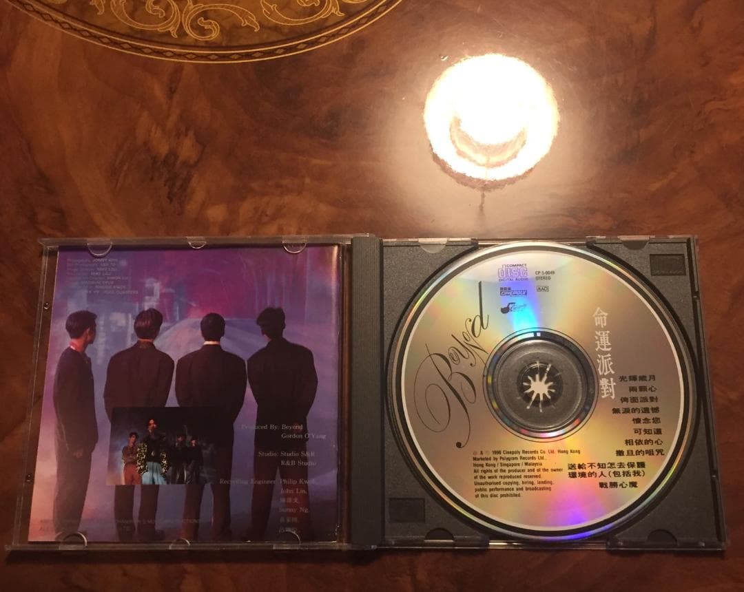 廃盤美品CD－BEYONDビヨンド・1990年「 命運派對 」Cinepoly版 - メルカリ
