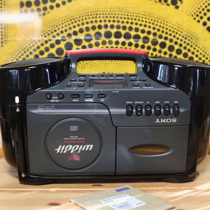 SONY widdit CDラジカセ 電源アダプタ付