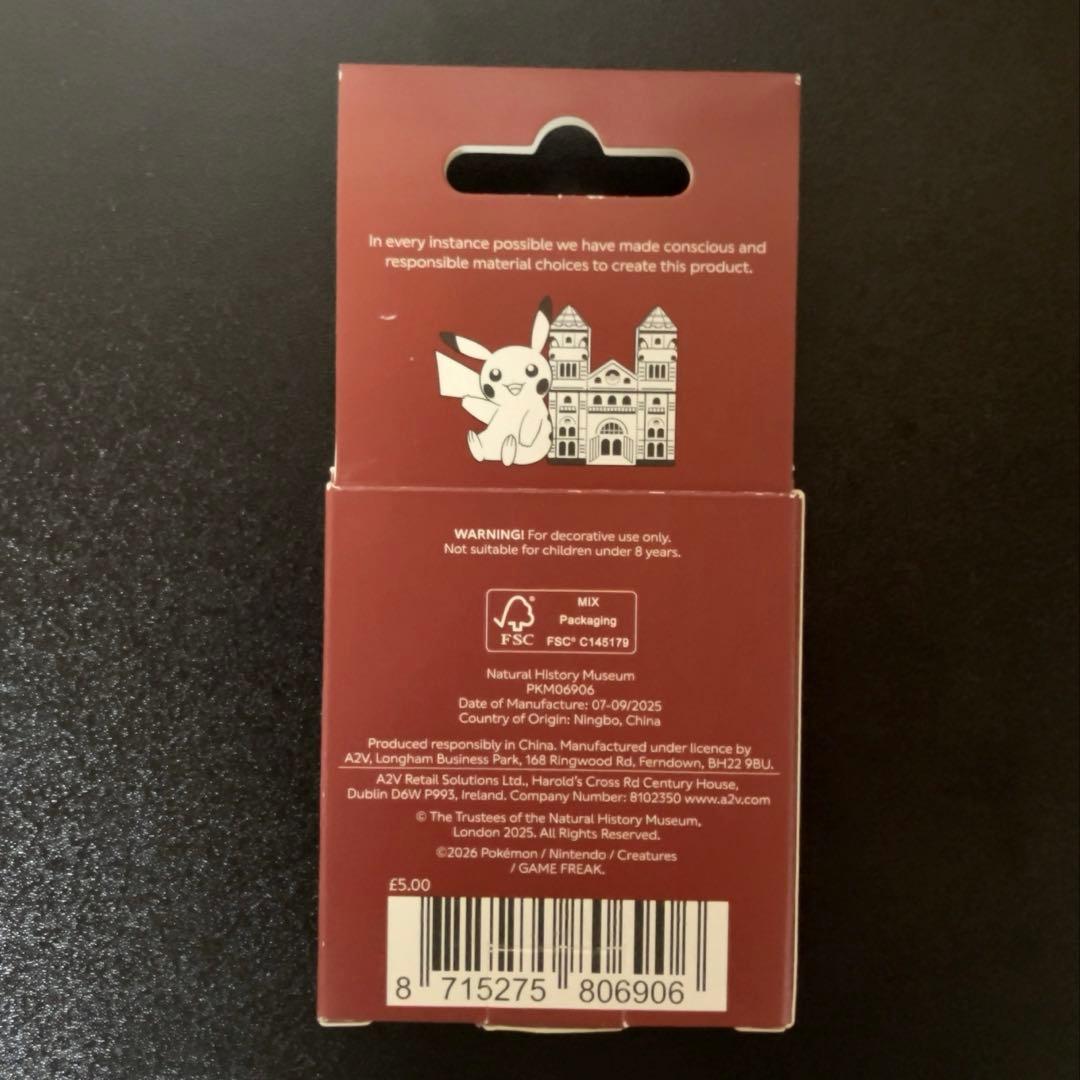 ポケモン×ロンドン自然史博物館】イーブイ マグネット 30周年 新品未