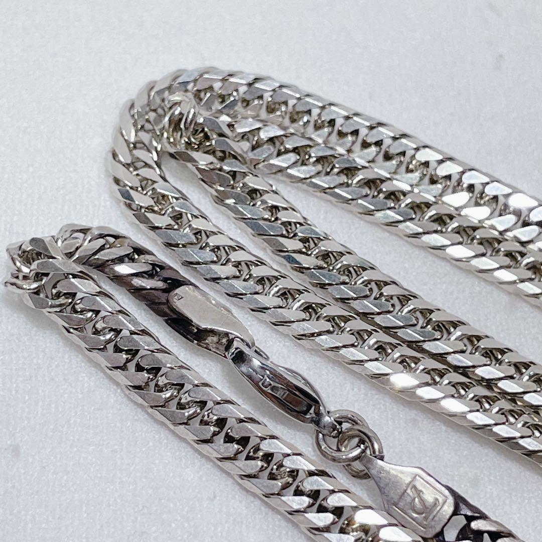 LEDA SILMA レダシルマ シルバー＆ゲルマニウム 喜平 ネックレス