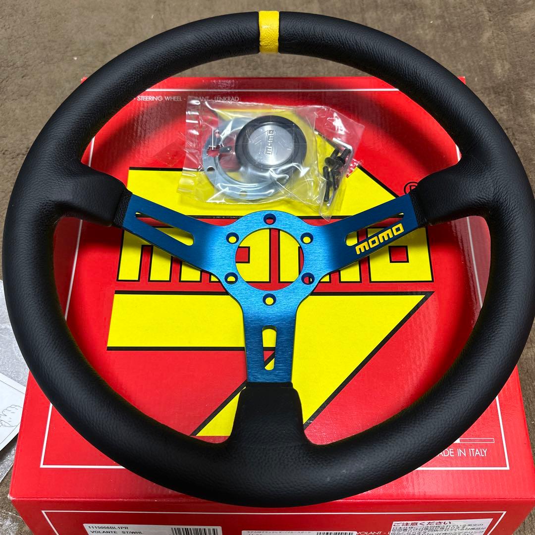 決算処分格安！正規品　MOMO モデル08BKブルースポーク350mm新品未使用 imgrc0091675919.jpg