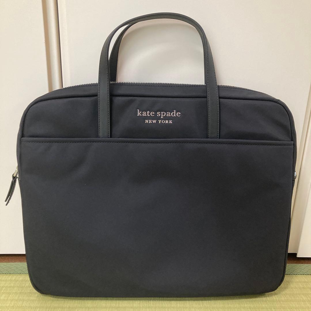 kate spade 黒 ナイロン パソコンバッグ kate spade NEW YORK（ケイト・スペード ニューヨーク） 並行輸入品