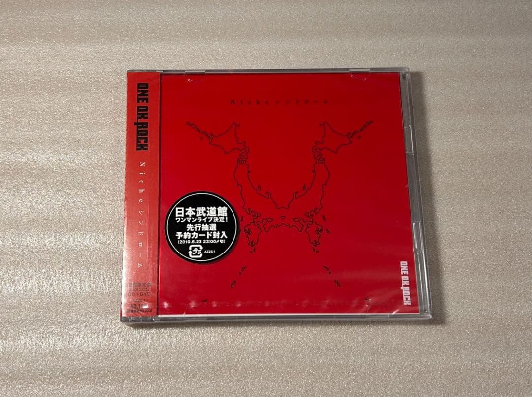 新品ONE OK ROCK Nicheシンドローム　初回限定盤　未開封 新品未開封 Nicheシンドローム（初回限定盤CD+DVD）ONE OK ROCK