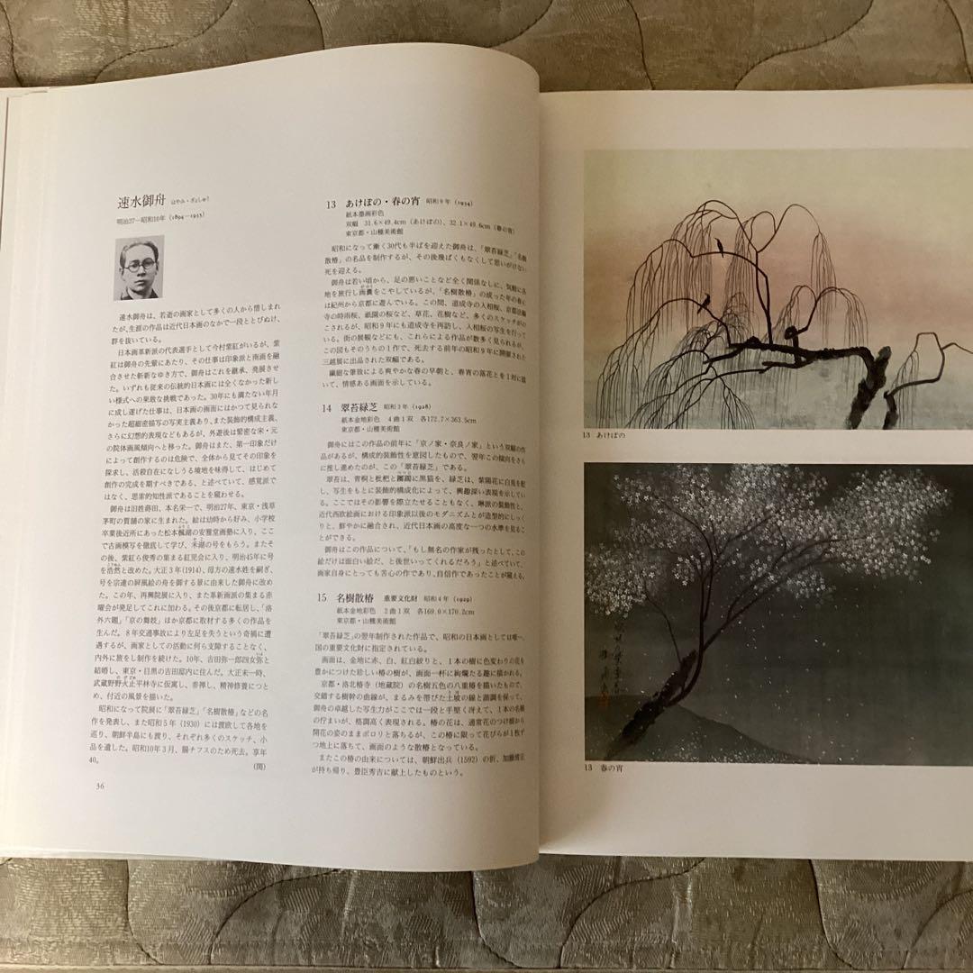 昭和の日本画　100選　《横山大観他70名　作品100》　朝日新聞社　1991年