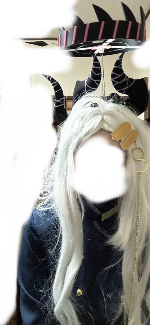 に*ゃ様 ブルーアーカイブ 空崎ヒナ フルセット ヘイロー 付き