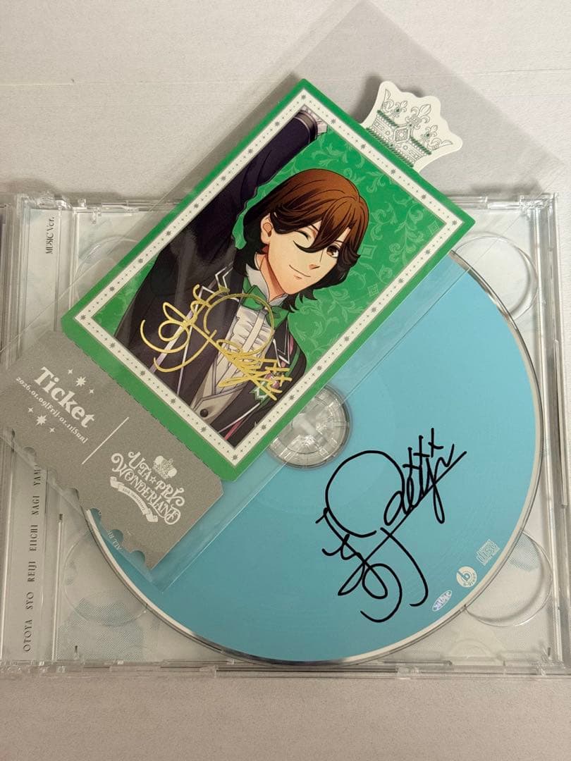 15th Anniversary CD うたプリ 寿嶺二 直筆サイン - メルカリ