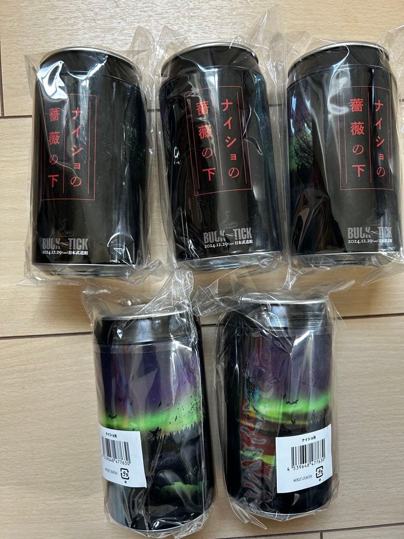 ナイショ缶 5缶 BUCK∞TICK 2024.12.29 ナイショの薔薇の下 ナイショ缶 5缶 BUCK∞TICK 2024.12.29 ナイショの薔薇の下 BUCK-TICK