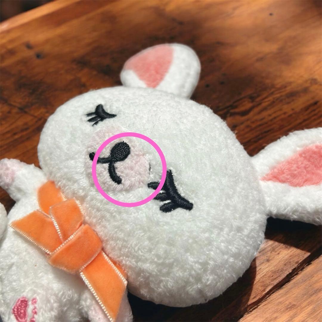 うさぎのモフィ ぬいぐるみマスコット コンドウアキ 非売品 セガ