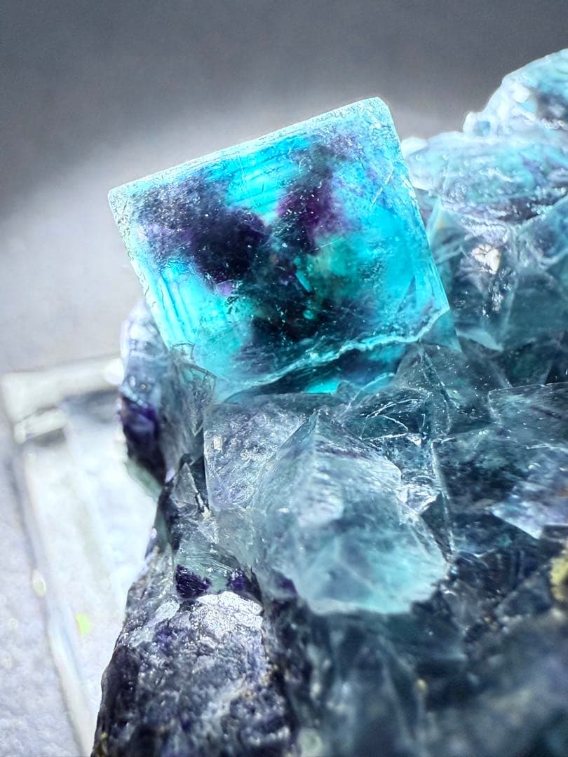 フローライト ナミビア Okorusu Mine産 蛍石 原石