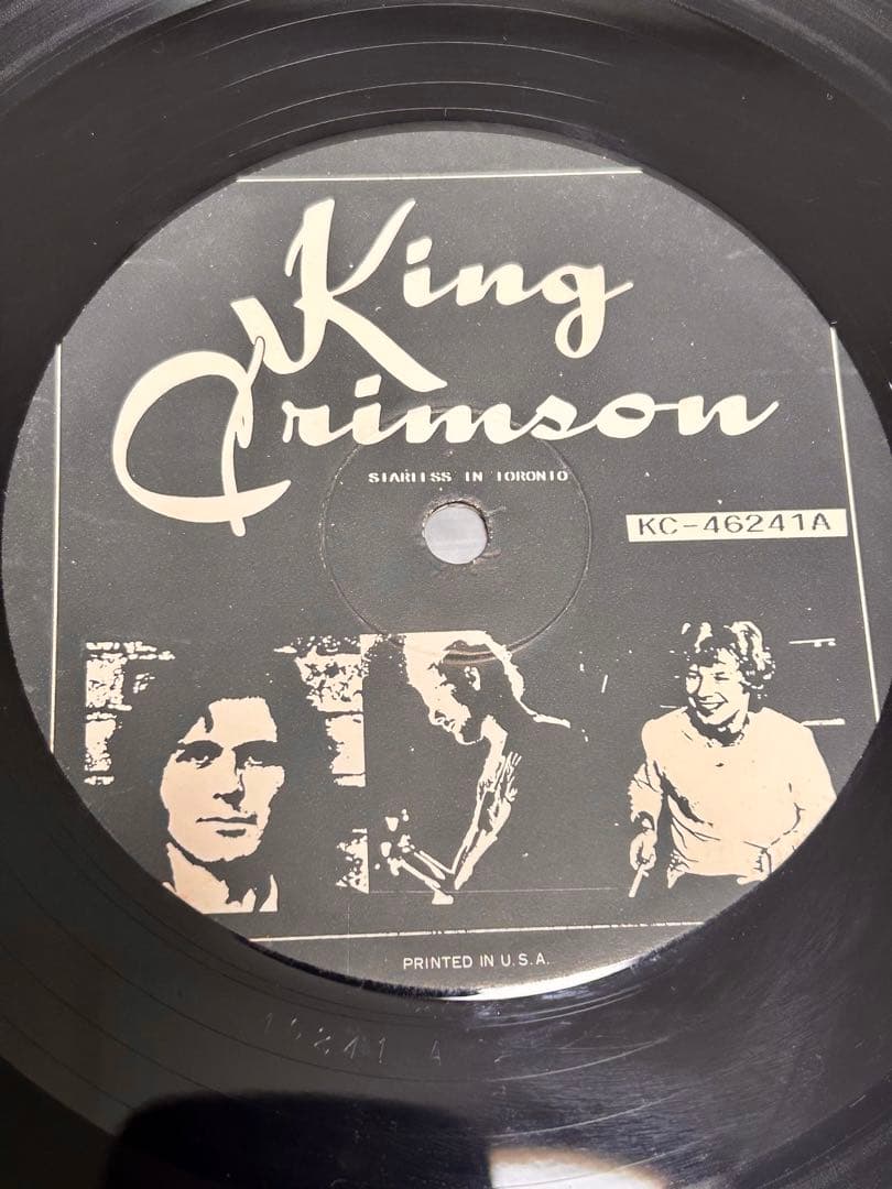 激レア キング・クリムゾン STARLESS IN TORONTO LP2枚組