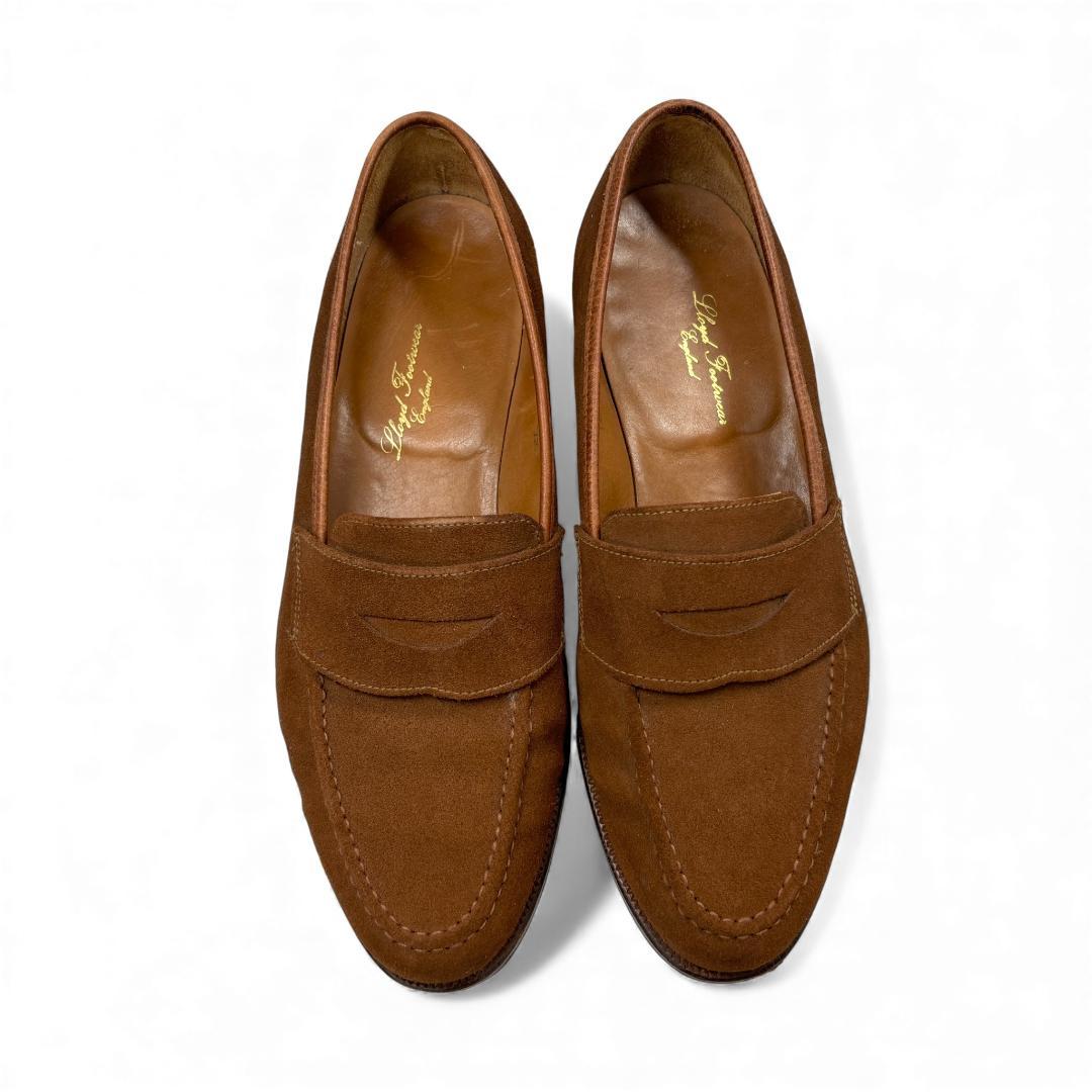 クロケット製 ロイドフットウェア ローファー Jシリーズ 茶 6.5E 25cm