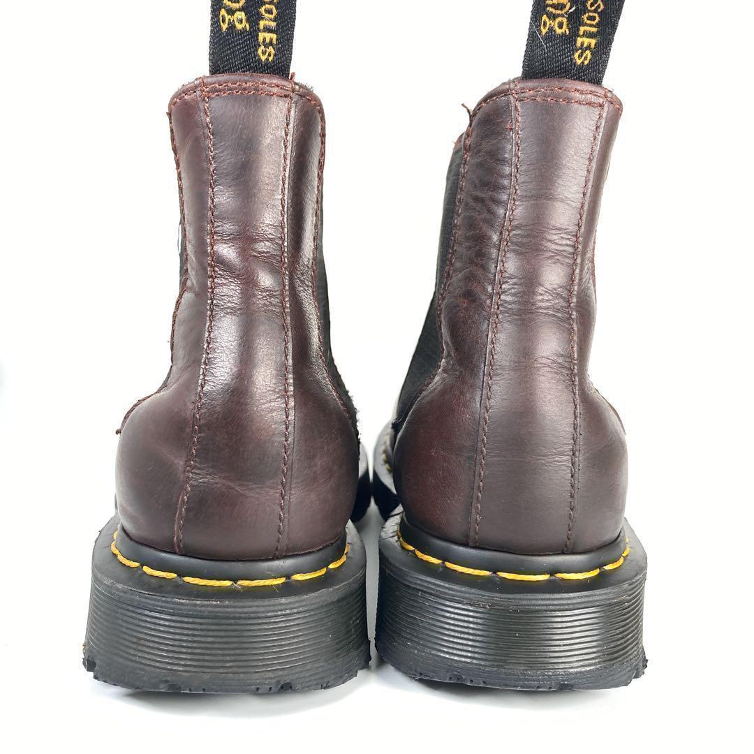 超希少 ドクターマーチン チェルシーブーツ サイドゴア スノープラウ