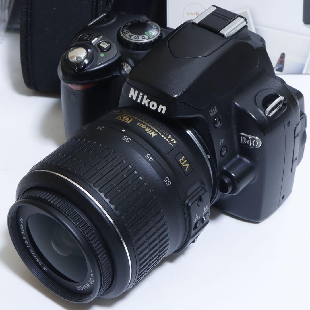 ★ MAXポテト★定番機★ Nikon D40セット Amazon | Nikon D40x 10.2MP デジタル一眼レフカメラ 18-55mm f/3.5