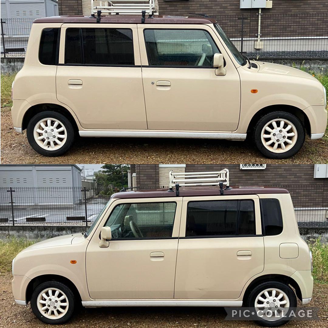 2年車検付 ルーフキャリア スズキ アルトラパン HE21 岐阜 愛知 三重