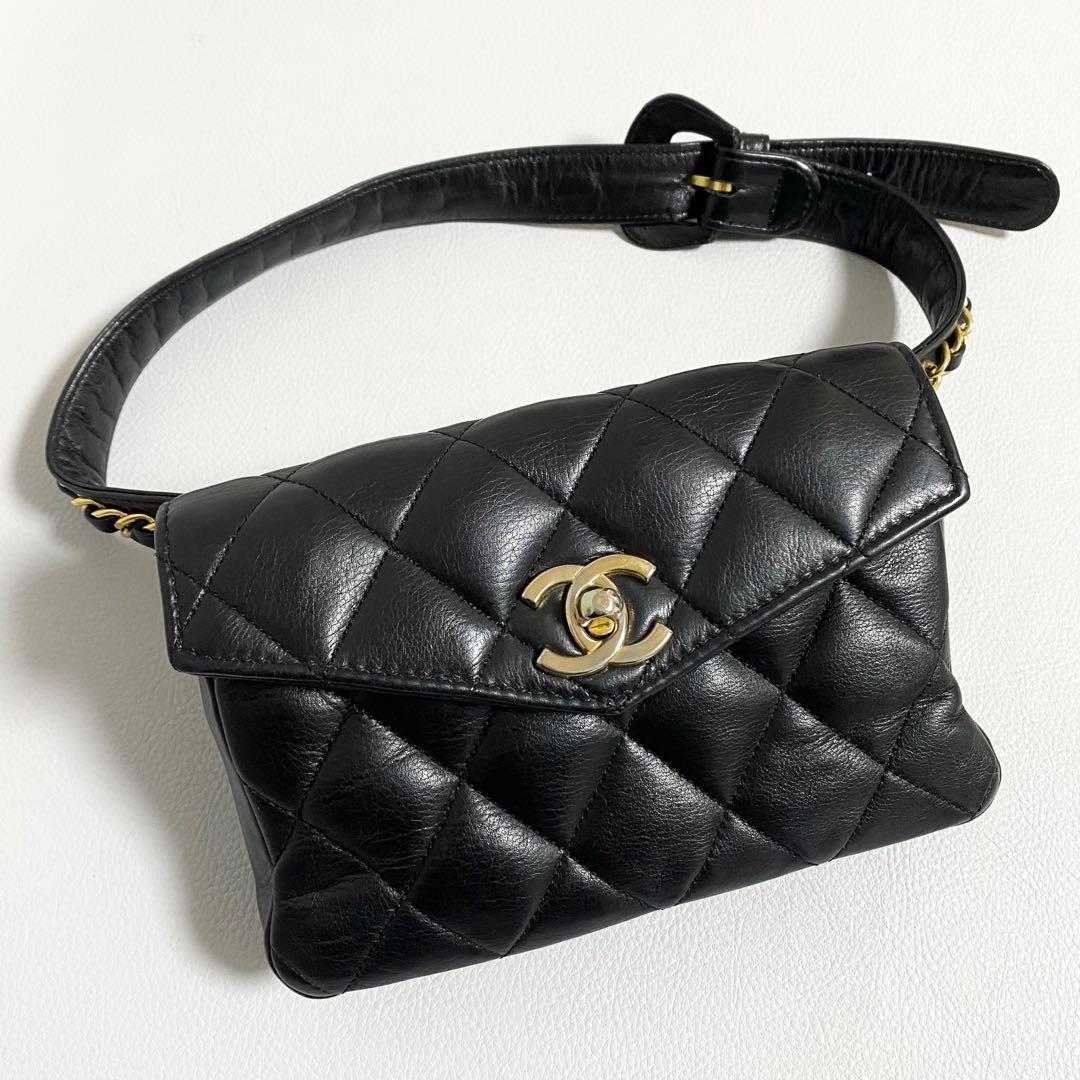 CHANEL / マトラッセ ココマーク ベルトバッグ ウエストバッグ 楽天市場】CHANEL シャネル マトラッセ ココマーク ベルトバッグ
