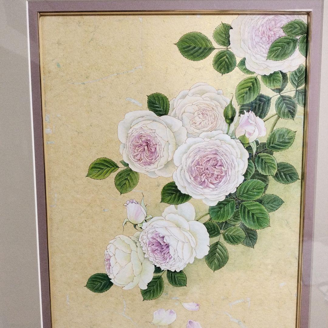 バラの水彩画 軽井沢レイクガーデン 内藤マリナ - メルカリ