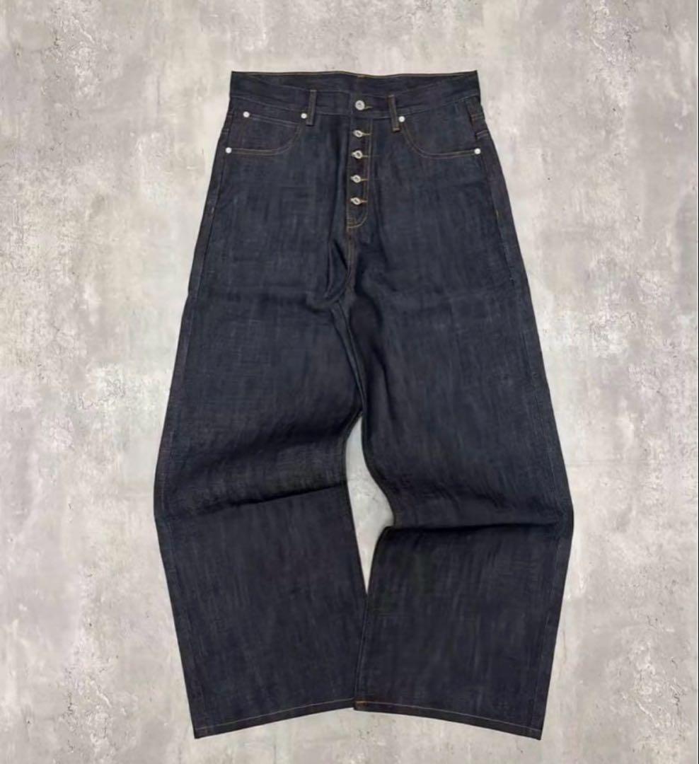 9/S PROJECT BUTTON FLY DENIM - INDIGO M