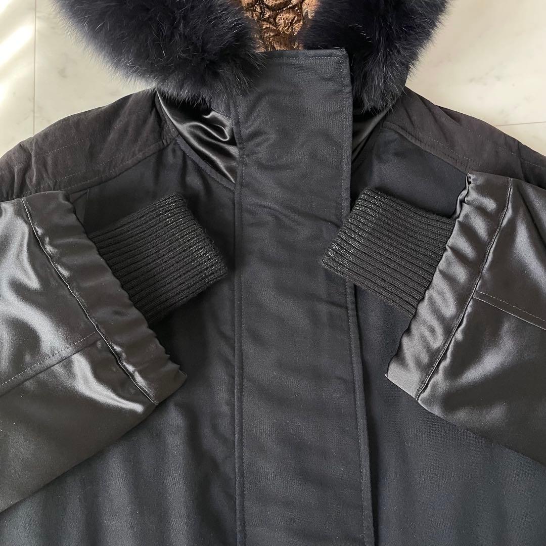 美品✨ツモリチサト アマモールモッズコート フォックスファー