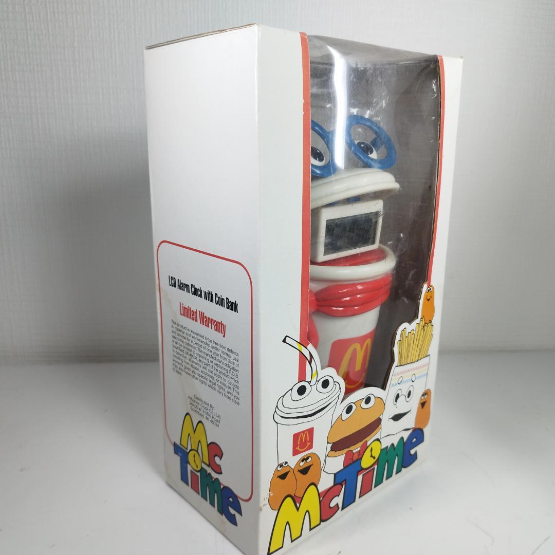 マクドナルド MCタイム 貯金箱 時計 ハッピーミール アメトイ マッ