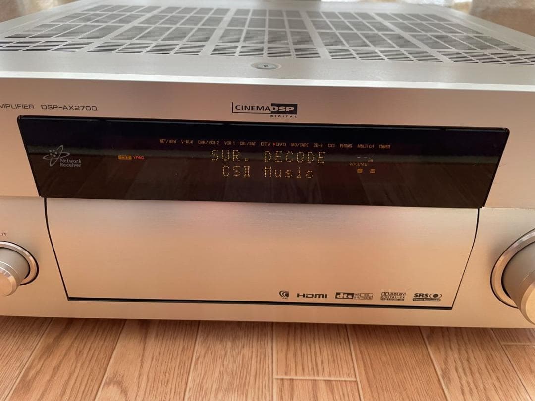 Yamaha DSP-AX2700 7.1ch AVアンプ 本体　付属品　元箱