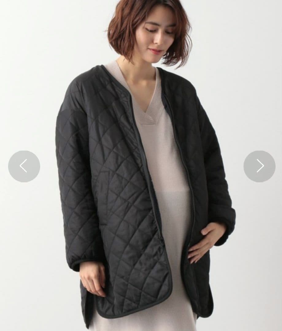 《LEPSIM》 マタニティ ボアリバーシブルコート ダッカー付き ママコート