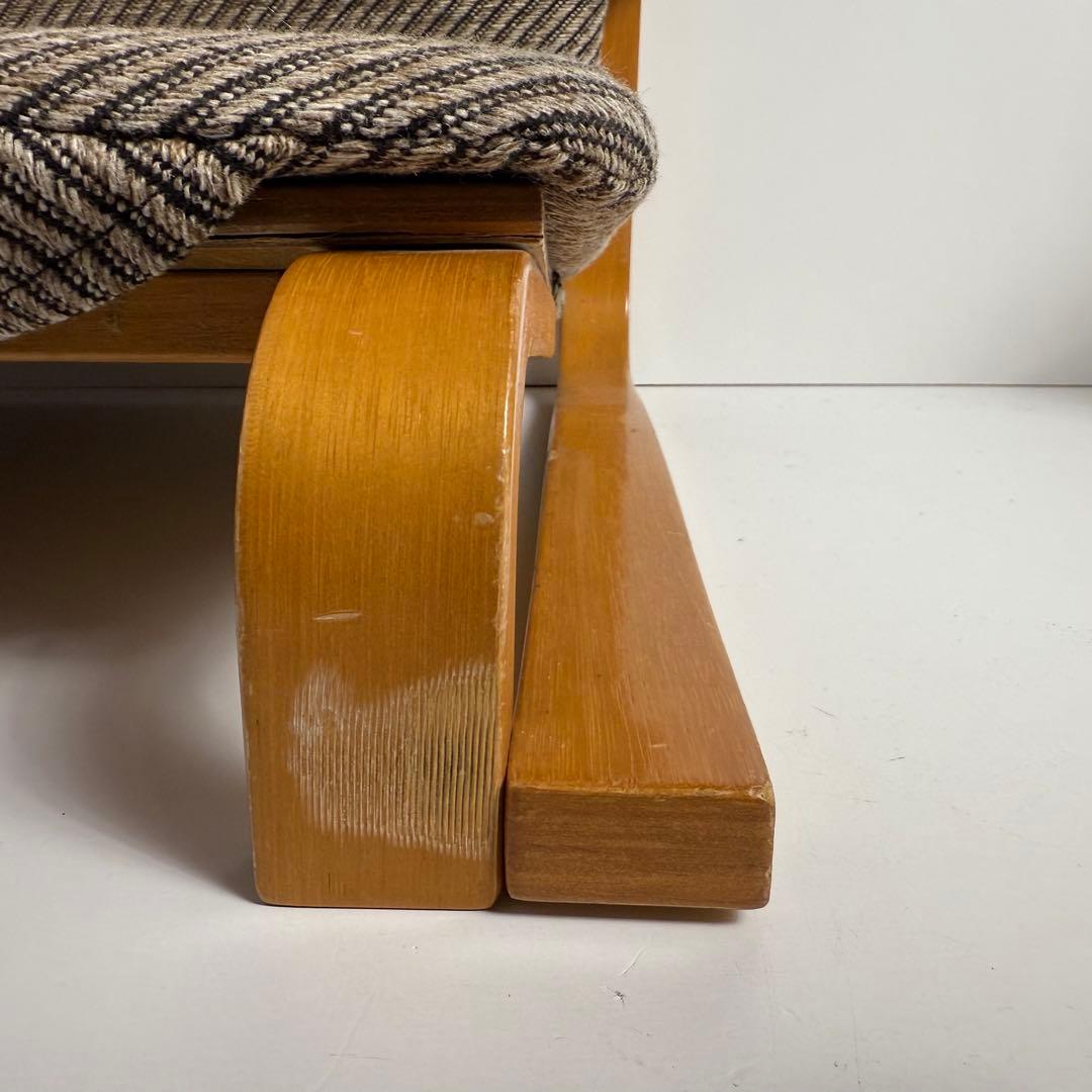 新日本木工 曲木 低座椅子 胡坐楽座椅子 ローチェア