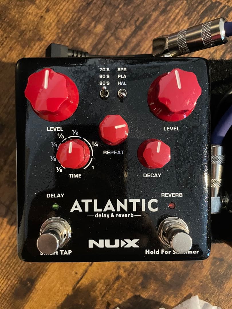【中古美品】NUX Atlantic Delay & Reverb 箱付 NUX Atlantic - Delay and Reverb