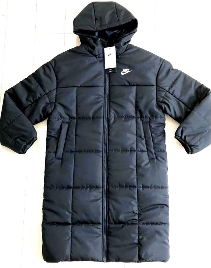 ナイキ NIKE 新品 ロングコート 中綿コート ベンチコート - メルカリ