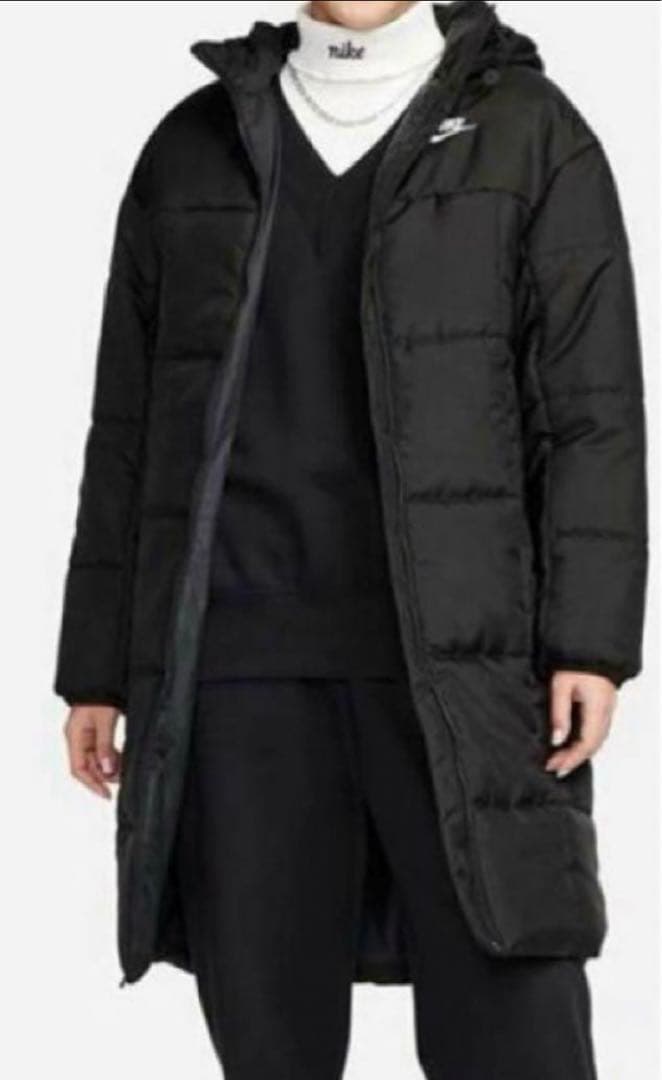 ナイキ NIKE 新品 ロングコート 中綿コート ベンチコート - メルカリ