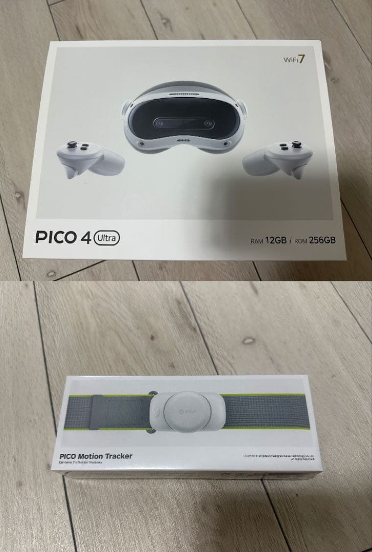 中古PICO 4 Ultra & 新品PICO Motion Tracker PICO Motion Tracker」が販売ストアで売り切れ状態に 今後の再販予定は