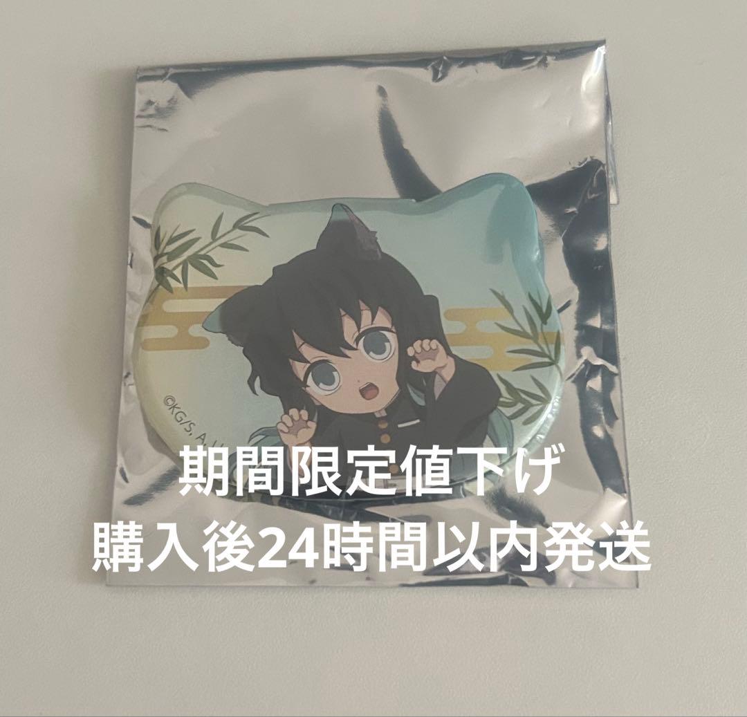 鬼滅の刃】時透無一郎 ねこ型缶バッジ ナンジャタウン 新品未使用