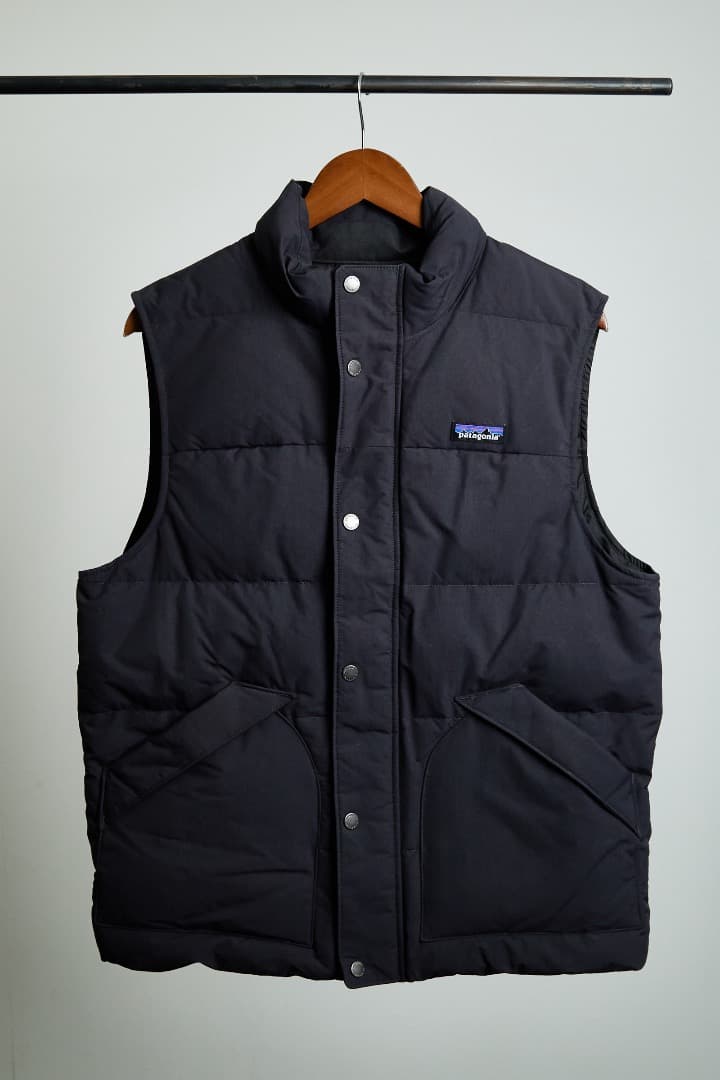 Patagonia ダウンドリフト・ベスト Ink Black patagonia ダウンドリフト・ベスト インクブラック - ソルジャーブルー