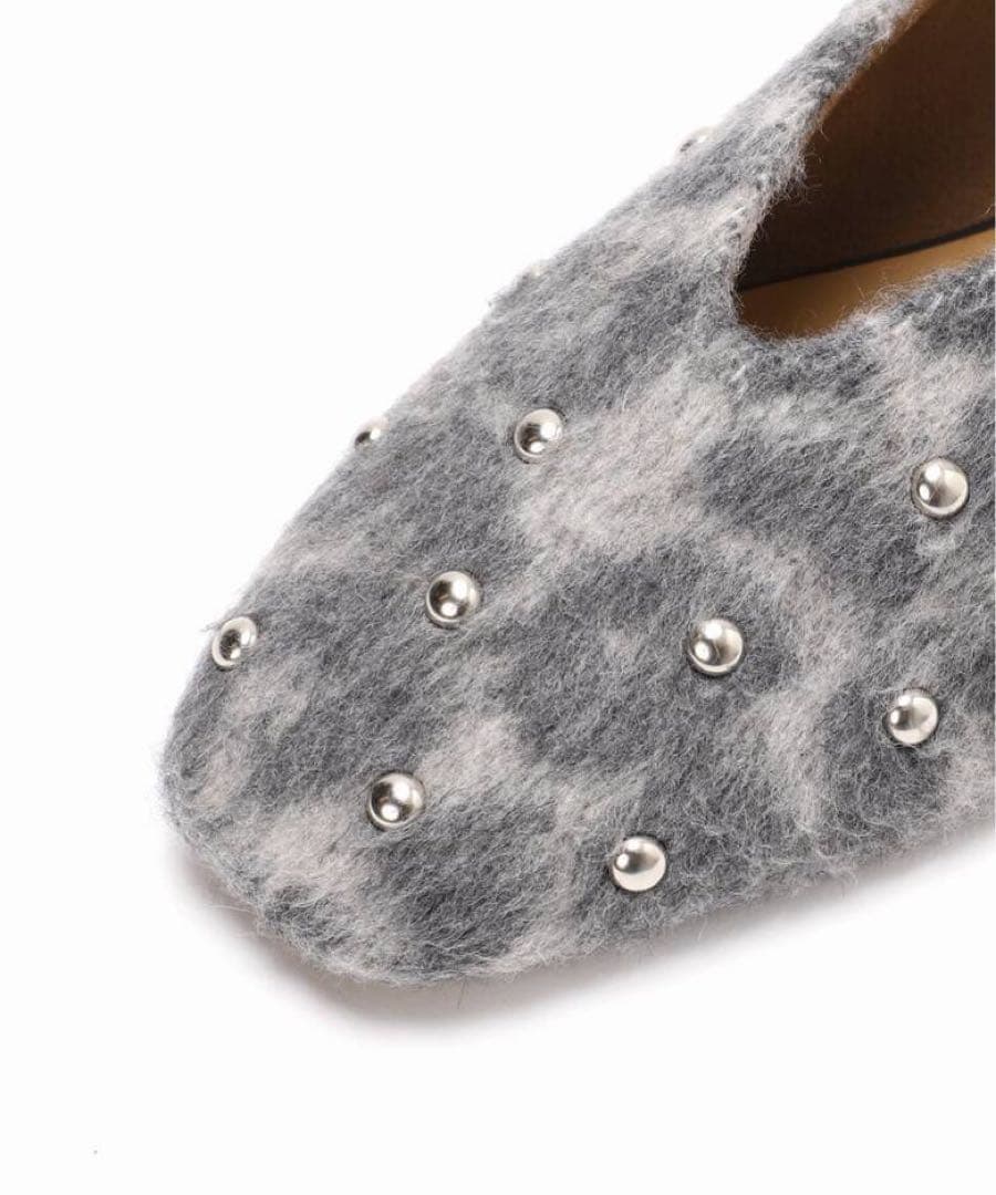 新品◆LE TALON GRISE EDGEスタッズメリージェーン◇23.5cm