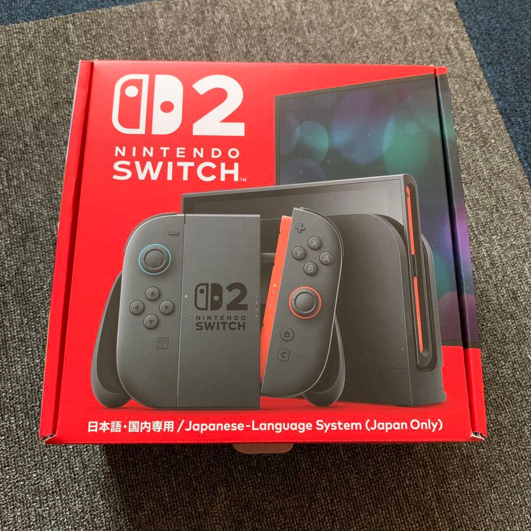 Nintendo switch 2 本体 日本語・国内専用 未使用 - メルカリ