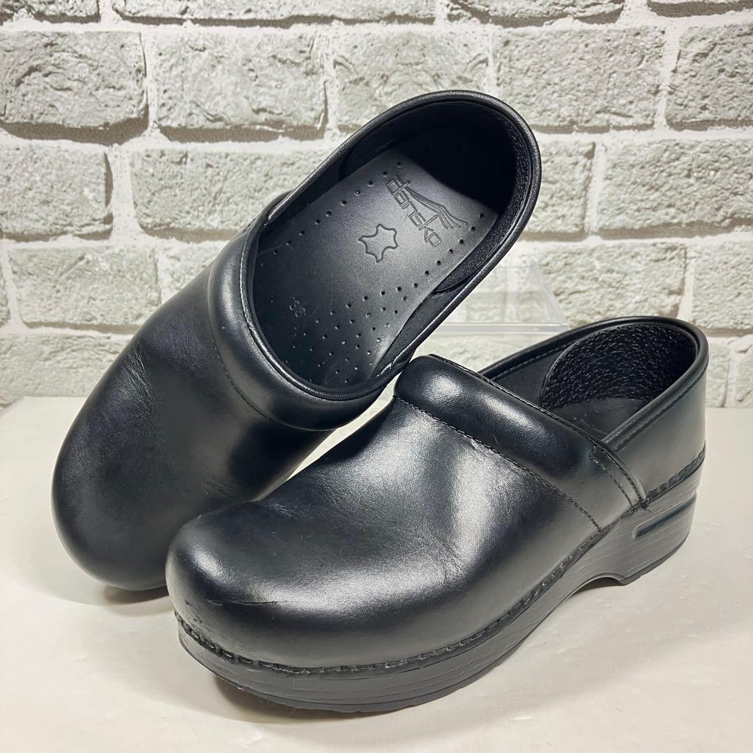 定番】dansko ダンスコ プロフェッショナル 36 サボ レザー 黒 - メルカリ