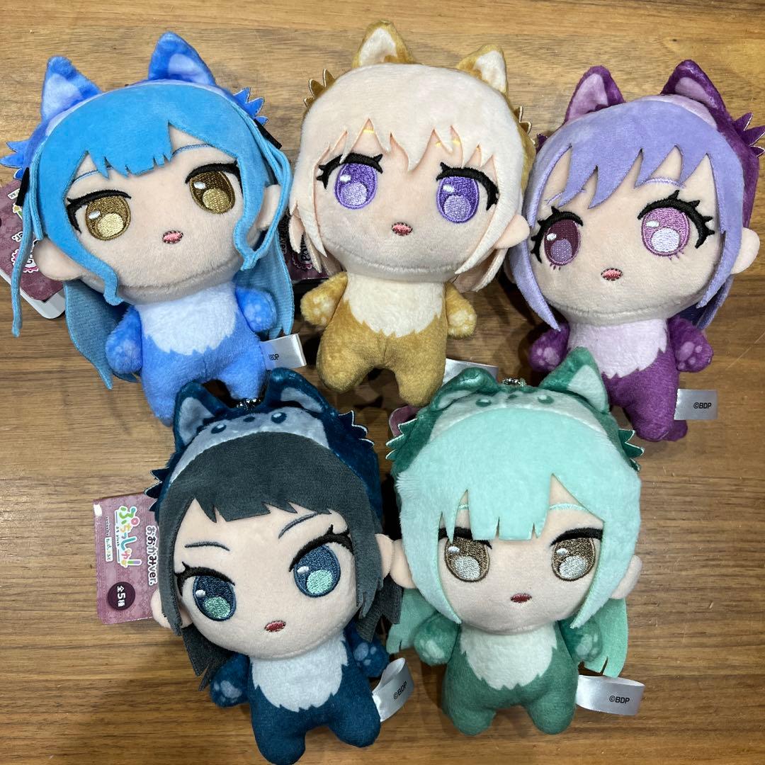 バンドリ ぷちっしゅ！Ave Mujica おおかみver. 全種セット ぷちっしゅ！ Ave Mujica おおかみver.｜景品情報｜ブシロードプライズ