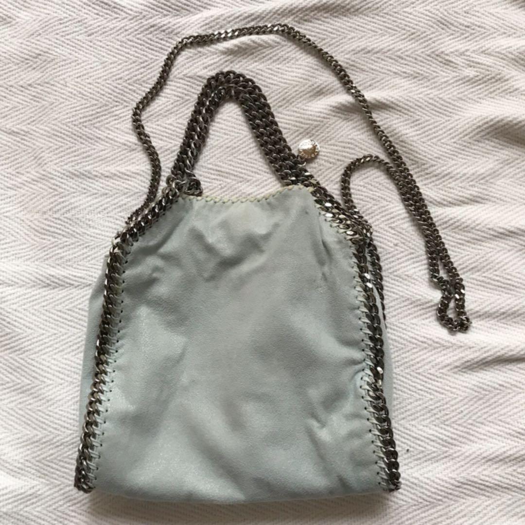 ステラマッカートニー ファラベラ ミニ アイスブルー - メルカリ