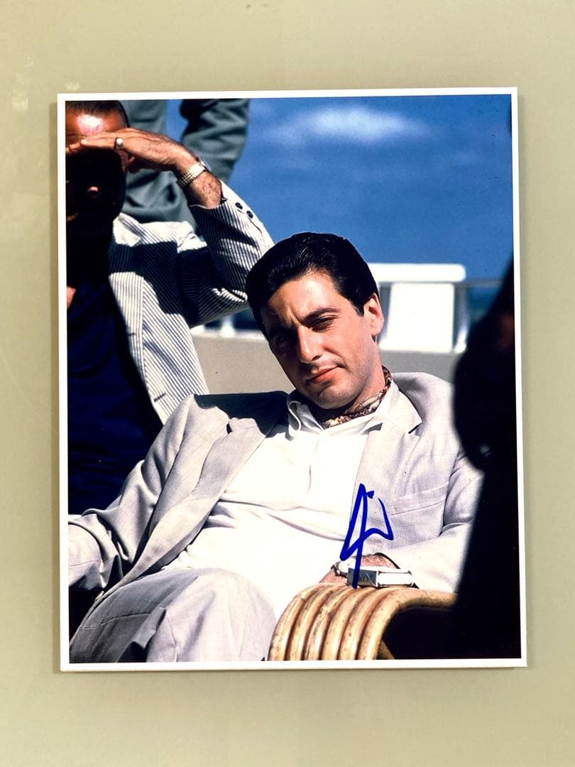 アル・パチーノ直筆サイン入り大型写真…Al Pacino - メルカリ