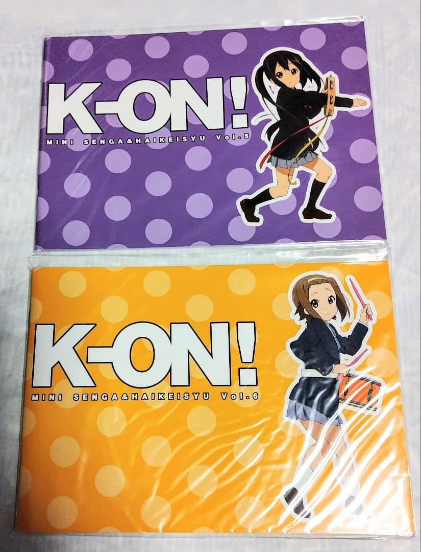 けいおん 1期2期 mini線画&背景集 新品コンプリートセット 非売品