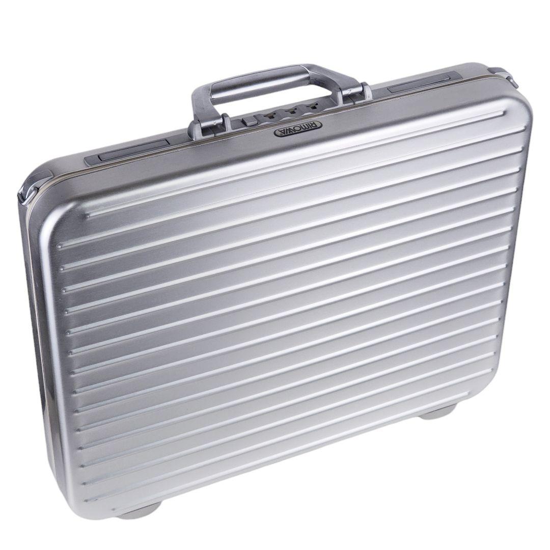 美品 リモワ RIMOWA アタッシュケース ビジネスバッグ シルバーセーフ
