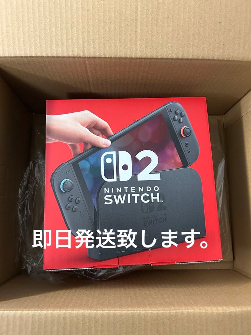 【新品未開封】Nintendo Switch 2 日本語版 ☆新品未開封☆Nintendo Switch2 日本語・国内専用 即日発送 - メルカリ