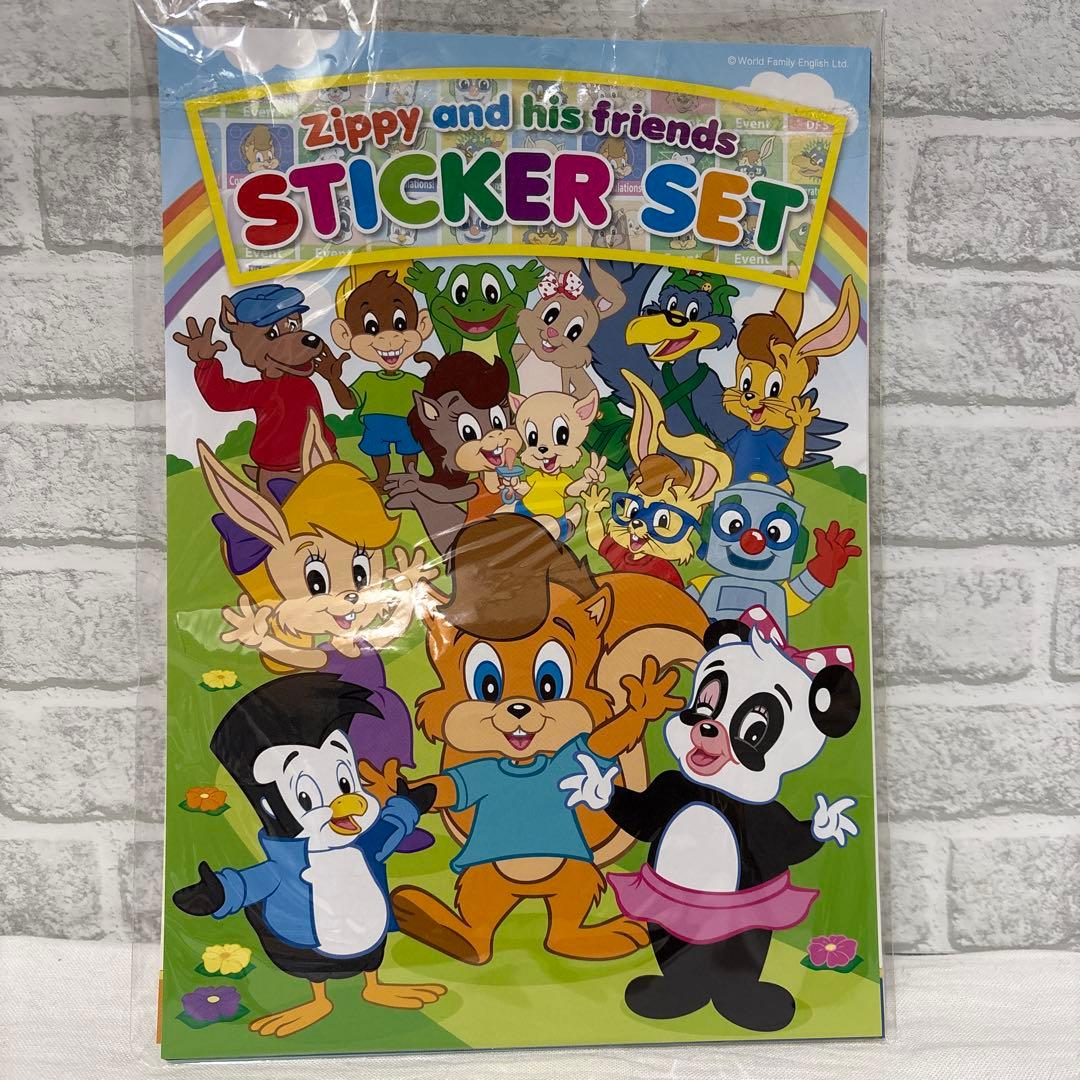 DWE Zippy and his friends STICKER SET - メルカリ