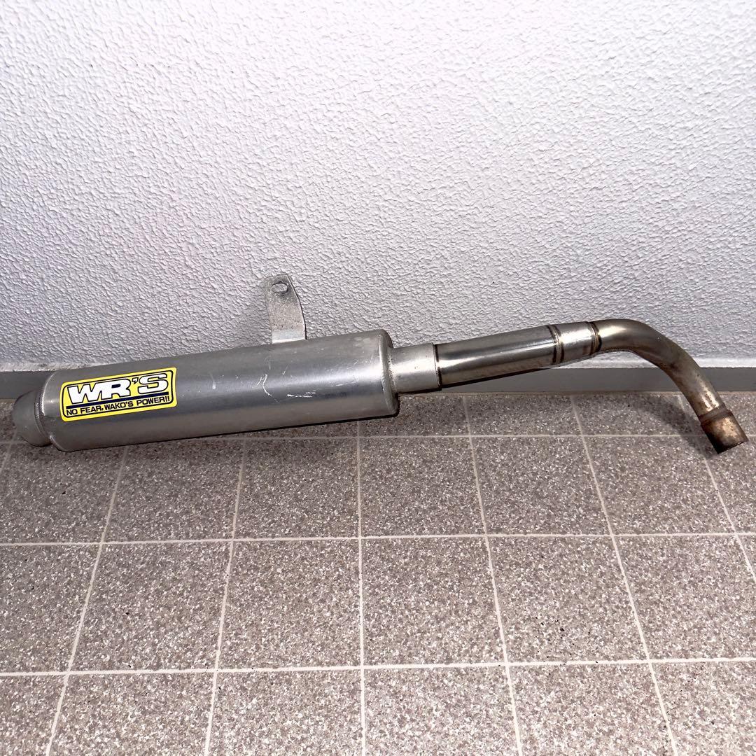 ホーネット250 ダブルアールズ WR'S製 スリップオンマフラー 希少