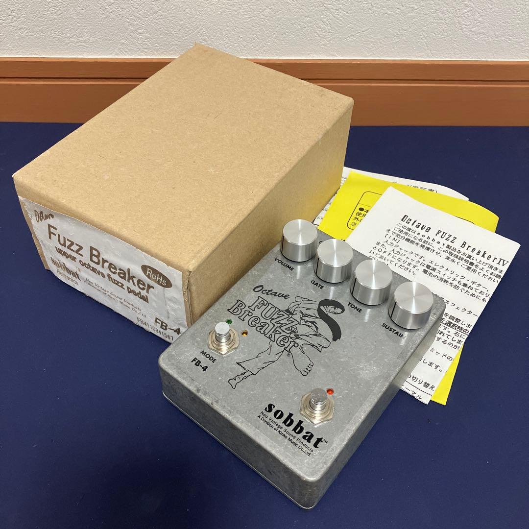 sobbat FB-4 Fuzz Breaker Ⅳ ソバット ファズ 日本製 guitarplanet_sobbat-fb4