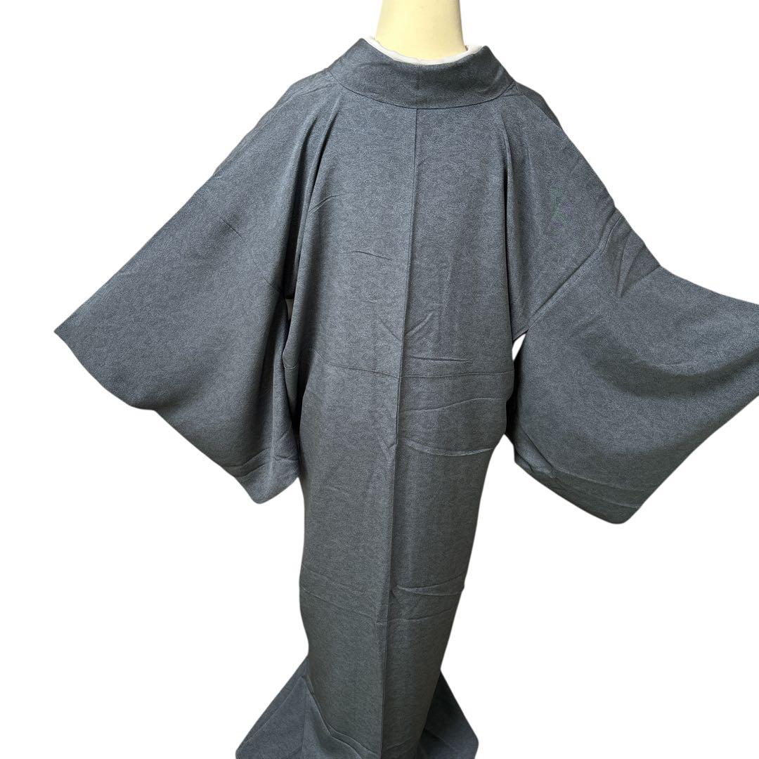 A99愛華 着物 落款入り作家物 細合俊男 江戸小紋袷着物 身丈166cm