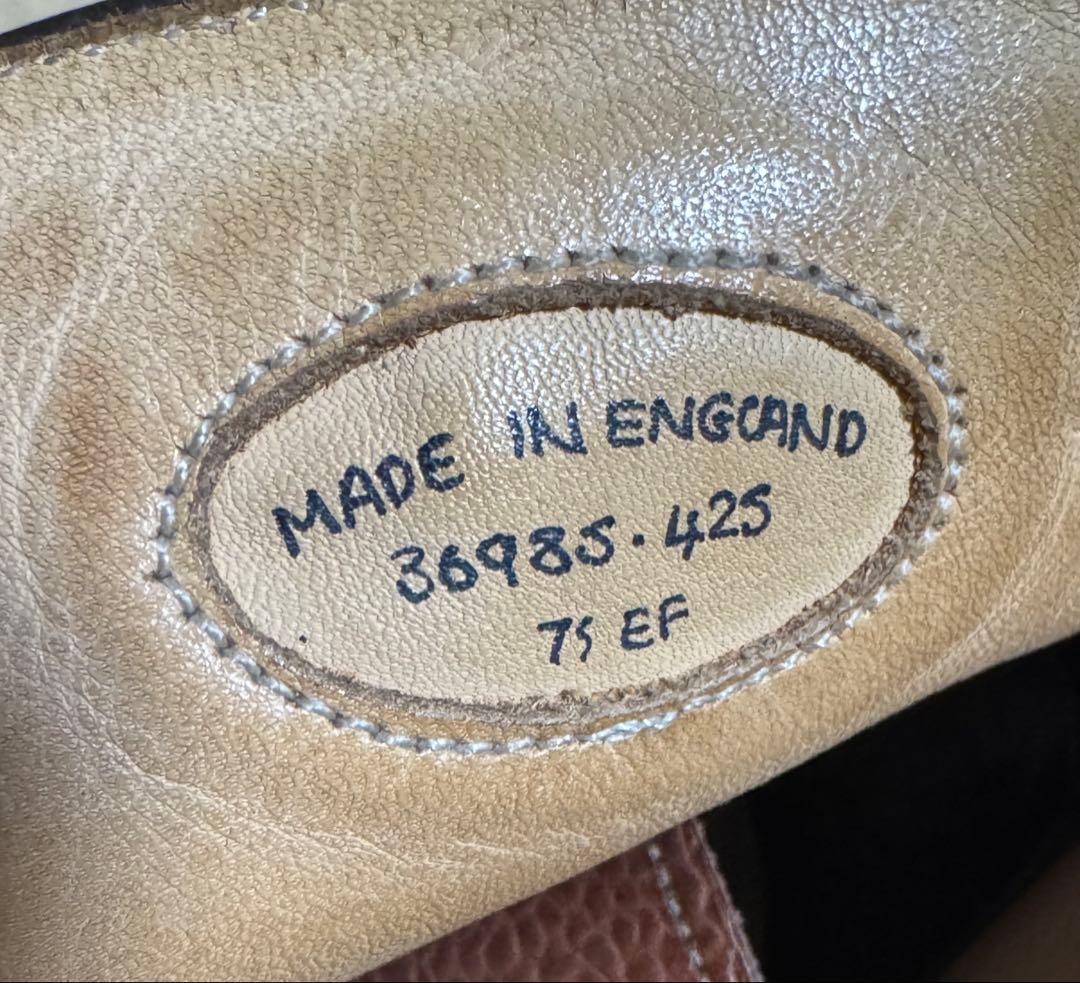 ア*ン様 foot the coacher × GRENSON 25.5cm