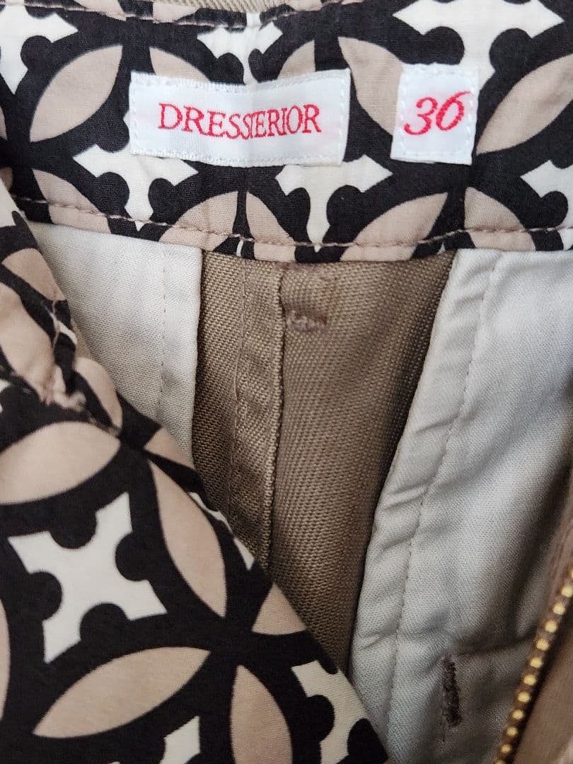 新品未使用・タグ付き】ドレステリア ヴィンテージワイドチノパンツ 36