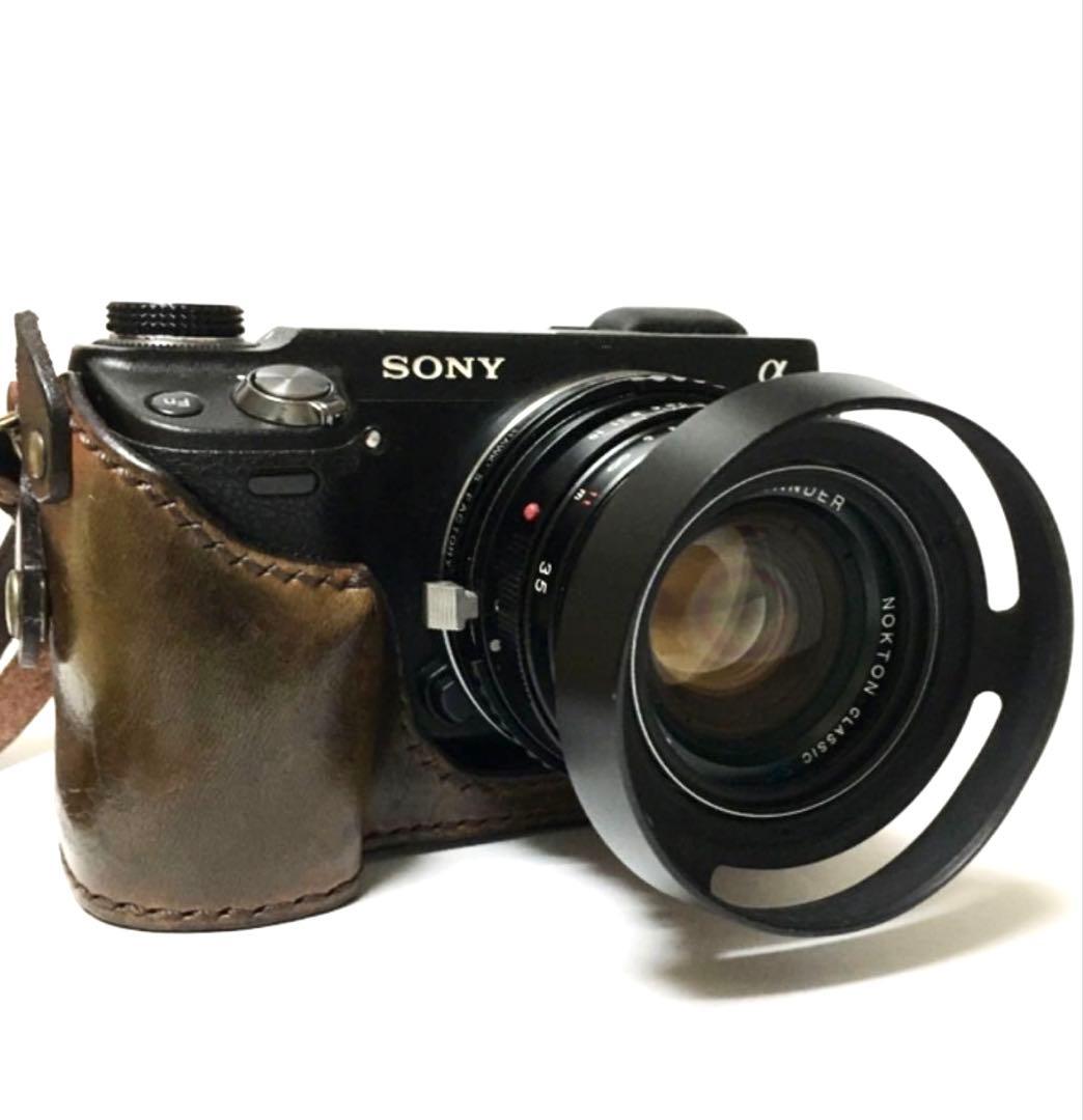 なのなの様　ソニー SONY NEX-6用レザーケース Recoil製リコイル GARIZ、ソニーNEX-6用ボディケース - デジカメ Watch Watch